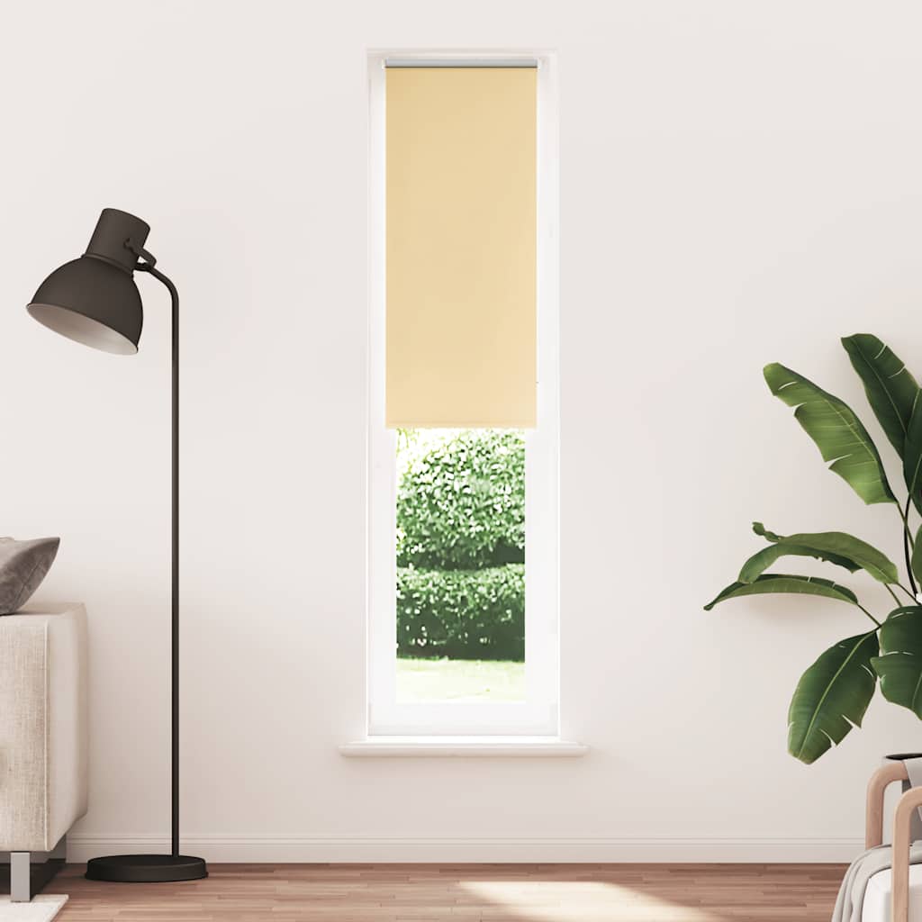 Verdunkelungsrollo Beige 45x230cm Stoffbreite 40,7 cm Polyester