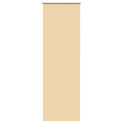 Verdunkelungsrollo Beige 75x230cm Stoffbreite 70,7 cm Polyester