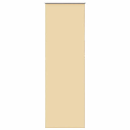 Verdunkelungsrollo Beige 80x230cm Stoffbreite 75,7 cm Polyester