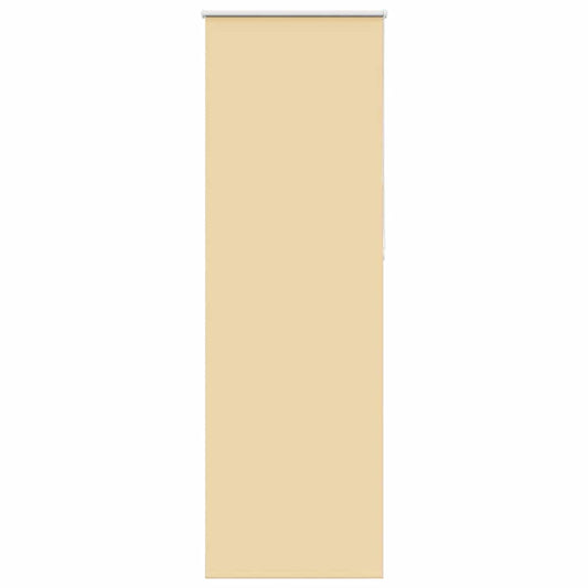 Verdunkelungsrollo Beige 80x230cm Stoffbreite 75,7 cm Polyester