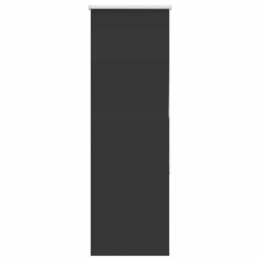 Verdunkelungsrollo Schwarz 45x130 cm Stoffbreite 40,7 cm