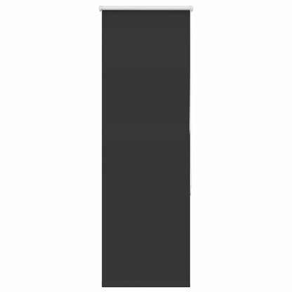 Verdunkelungsrollo Schwarz 60x150 cm Stoffbreite 55,7 cm