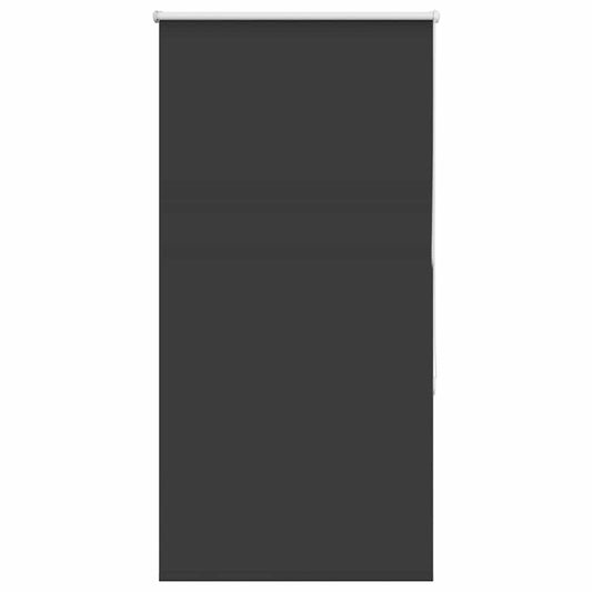 Verdunkelungsrollo Schwarz 85x150 cm Stoffbreite 80,7 cm