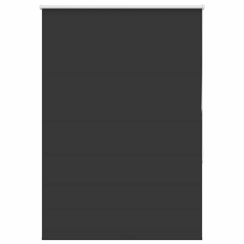 Verdunkelungsrollo Schwarz 90x175 cm Stoffbreite 85,7 cm