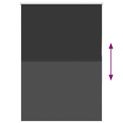 Verdunkelungsrollo Schwarz 90x175 cm Stoffbreite 85,7 cm