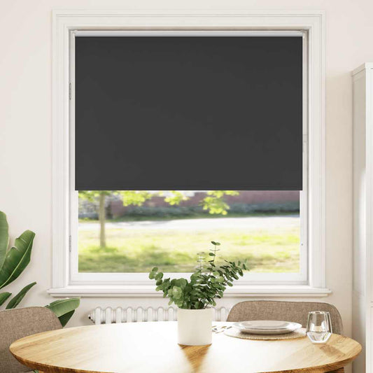 Verdunkelungsrollo Schwarz 100x175cm Stoffbreite 95,7 cm