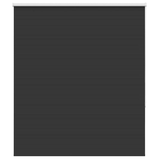 Verdunkelungsrollo Schwarz 130x175 cm Stoffbreite 126,6 cm