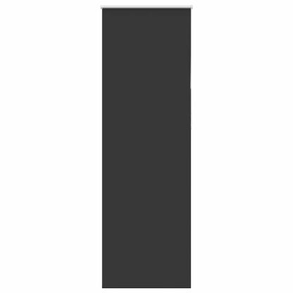 Verdunkelungsrollo Schwarz 80x230 cm Stoffbreite 75,7 cm