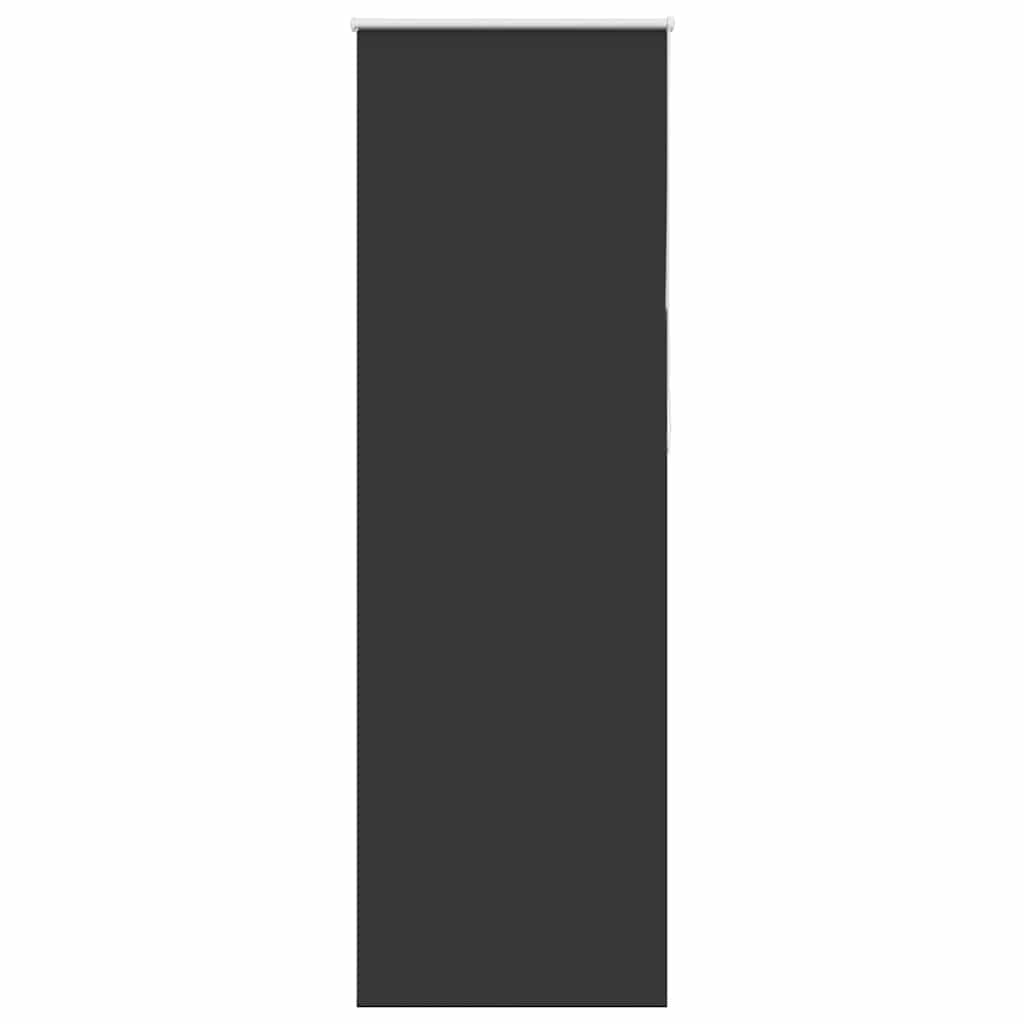 Verdunkelungsrollo Schwarz 85x230 cm Stoffbreite 80,7 cm