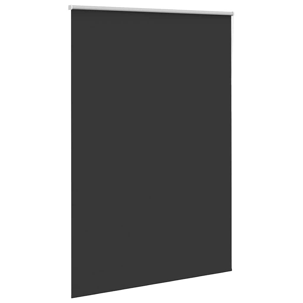 Verdunkelungsrollo Schwarz 145x230 cm Stoffbreite 141,6 cm