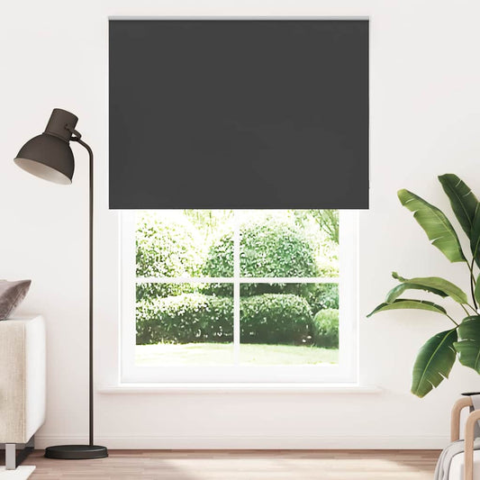 Verdunkelungsrollo Schwarz 150x230 cm Stoffbreite 146,6 cm