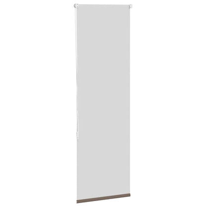 Verdunkelungsrollo Kaffeebraun 45x130cm Stoffbreite 40,7 cm