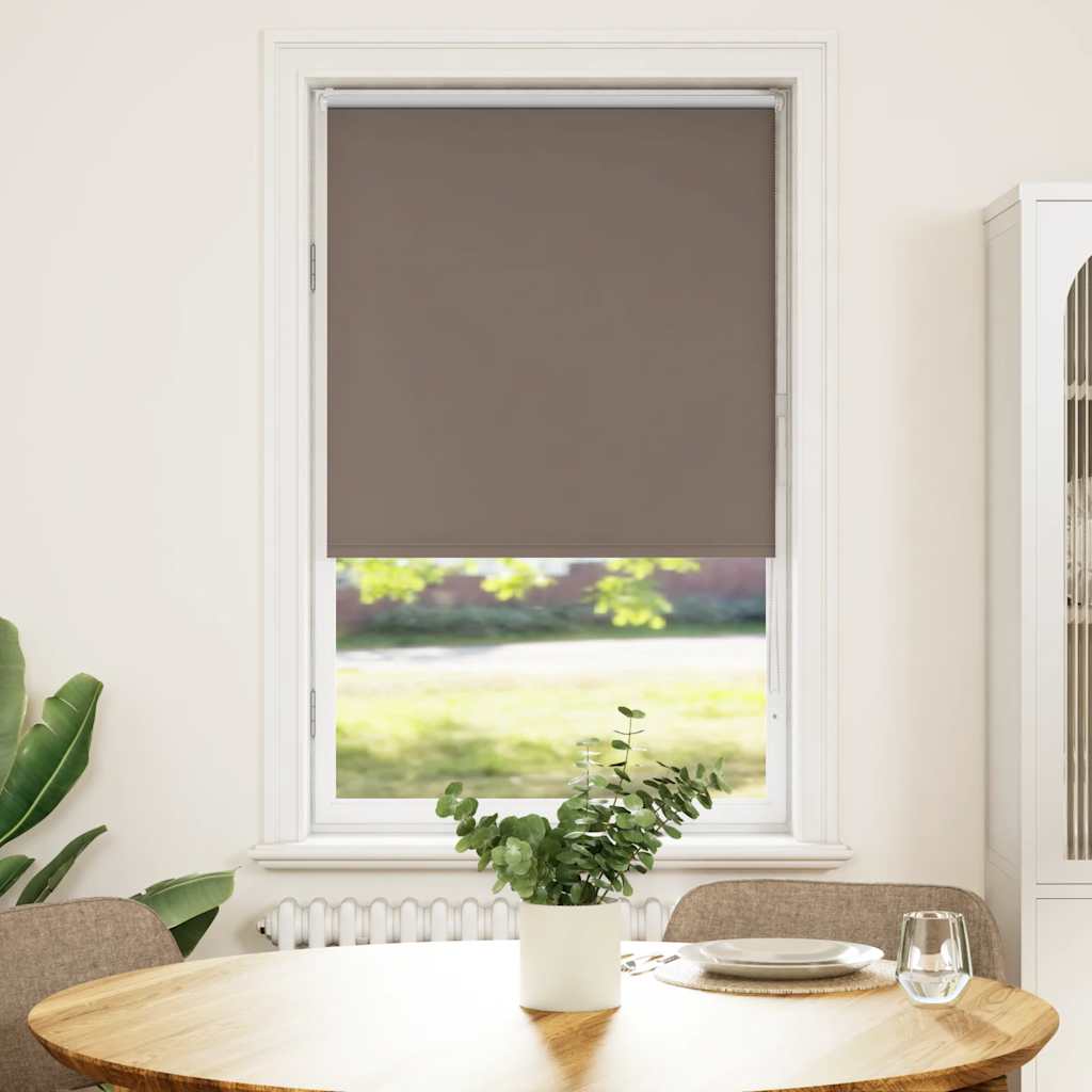 Verdunkelungsrollo Kaffeebraun 70x130cm Stoffbreite 65,7 cm