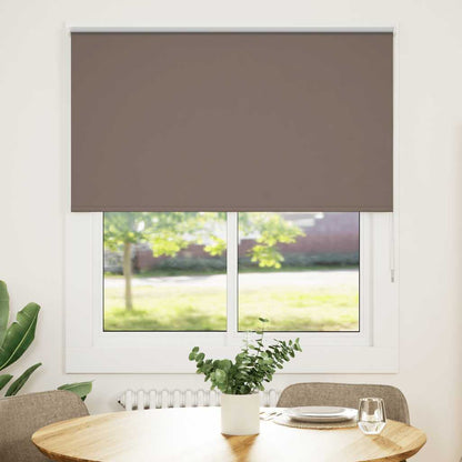 Verdunkelungsrollo Kaffeebraun 120x130cm Stoffbreite 116,6cm