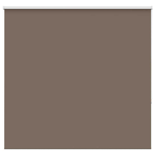 Verdunkelungsrollo Kaffeebraun 165x130cm Stoffbreite 161,6cm