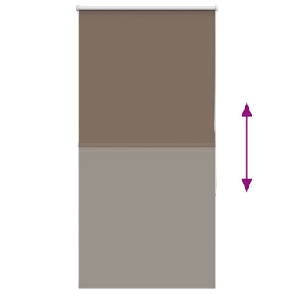 Verdunkelungsrollo Kaffeebraun 85x150cm Stoffbreite 80,7 cm