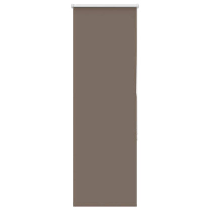 Verdunkelungsrollo Kaffeebraun 55x175cm Stoffbreite 50,7 cm