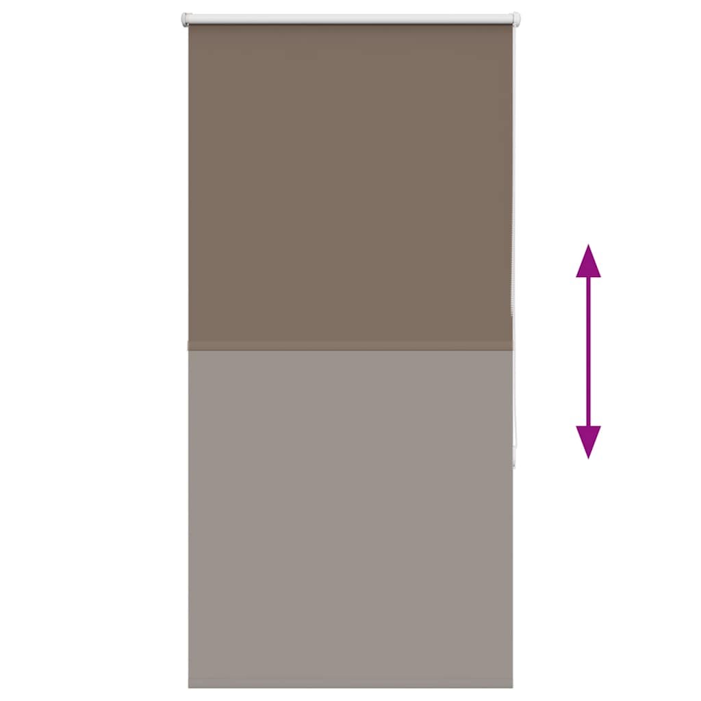 Verdunkelungsrollo Kaffeebraun 65x175cm Stoffbreite 60,7 cm