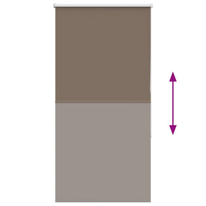 Verdunkelungsrollo Kaffeebraun 65x175cm Stoffbreite 60,7 cm