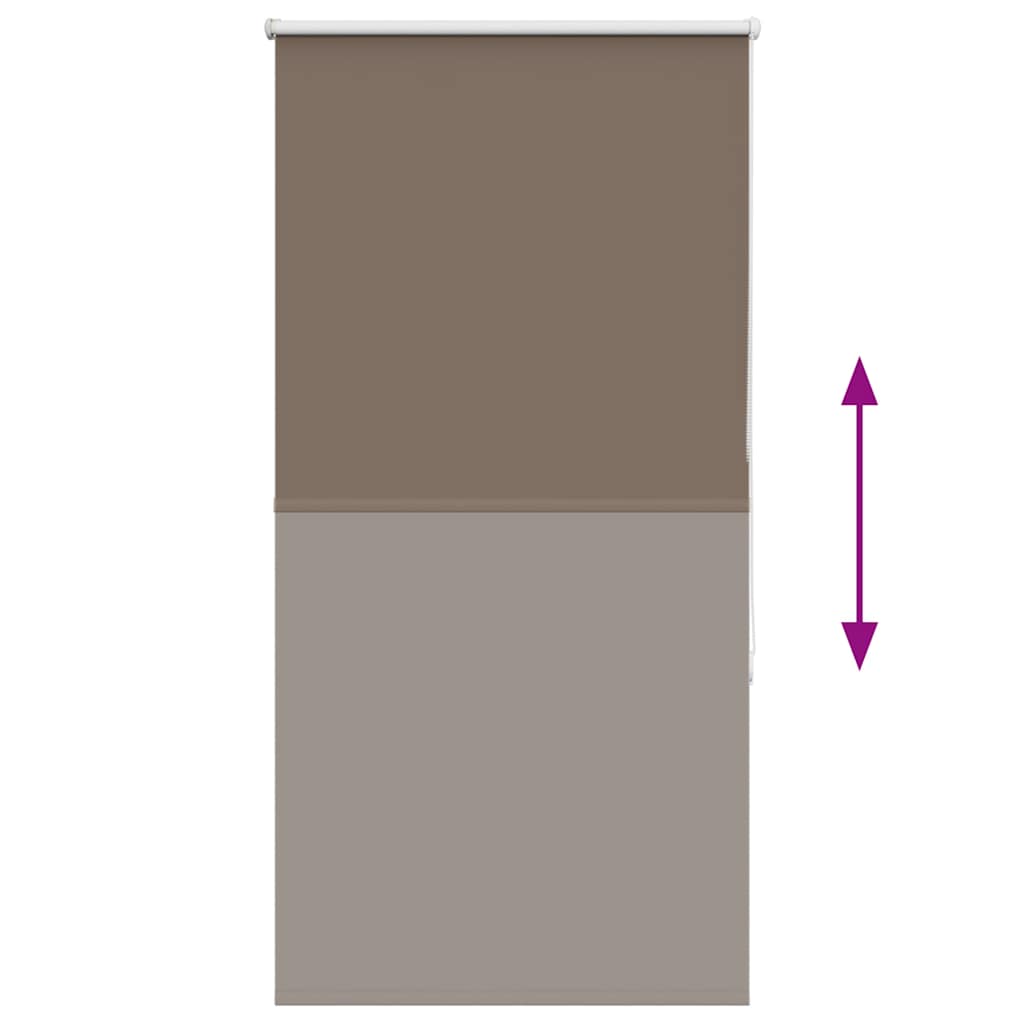 Verdunkelungsrollo Kaffeebraun 70x175cm Stoffbreite 65,7 cm