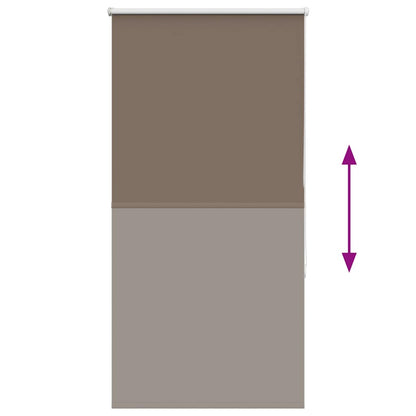 Verdunkelungsrollo Kaffeebraun 70x175cm Stoffbreite 65,7 cm