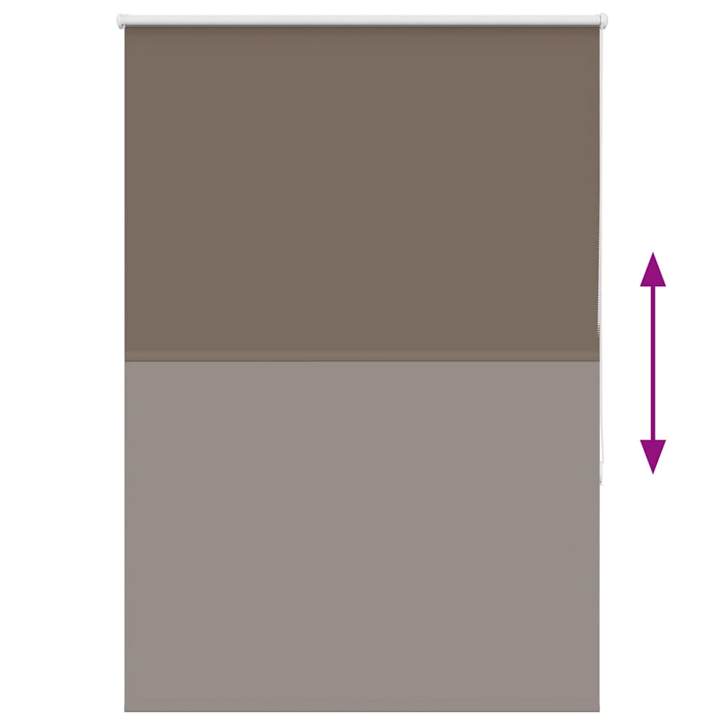 Verdunkelungsrollo Kaffeebraun 95x175cm Stoffbreite 90,7 cm