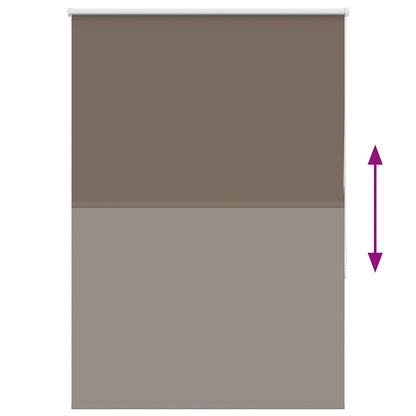 Verdunkelungsrollo Kaffeebraun 95x175cm Stoffbreite 90,7 cm