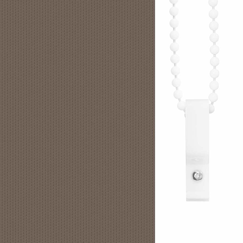 Verdunkelungsrollo Kaffeebraun 115x175 cm Stoffbreite 110,7 cm