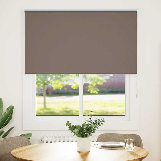 Verdunkelungsrollo Kaffeebraun 135x175 cm Stoffbreite 131,6 cm