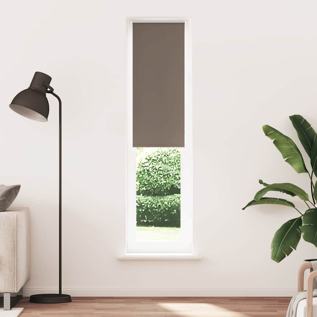 Verdunkelungsrollo Kaffeebraun 45x210cm Stoffbreite 40,7 cm