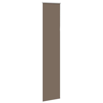 Verdunkelungsrollo Kaffeebraun 50x210cm Stoffbreite 45,7 cm
