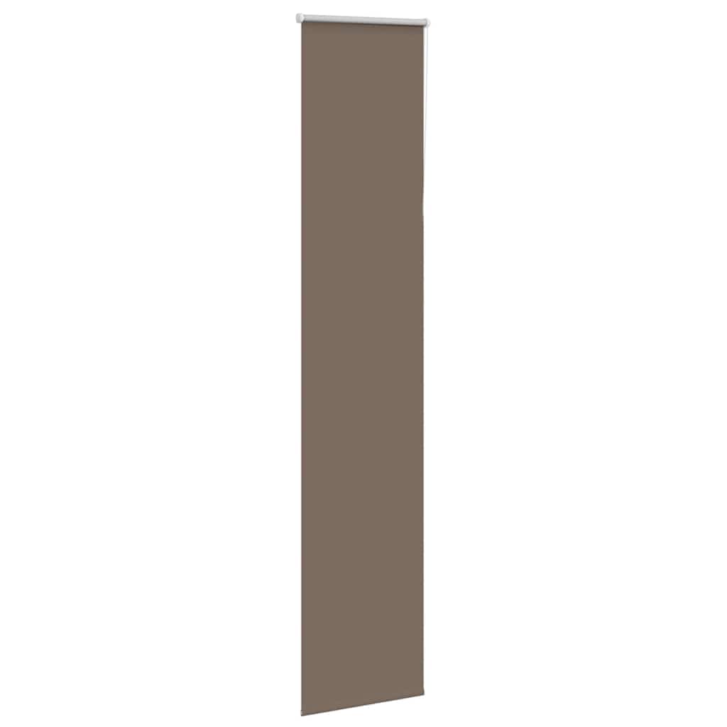 Verdunkelungsrollo Kaffeebraun 55x210cm Stoffbreite 50,7 cm