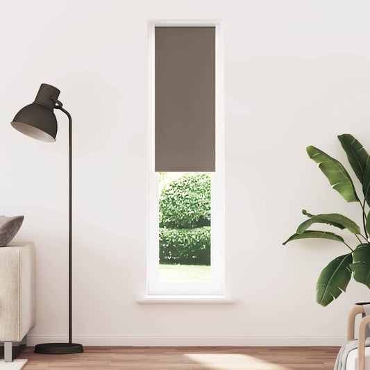 Verdunkelungsrollo Kaffeebraun 55x210cm Stoffbreite 50,7 cm