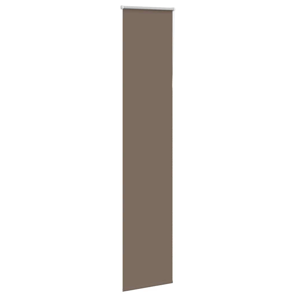 Verdunkelungsrollo Kaffeebraun 60x210cm Stoffbreite 55,7 cm