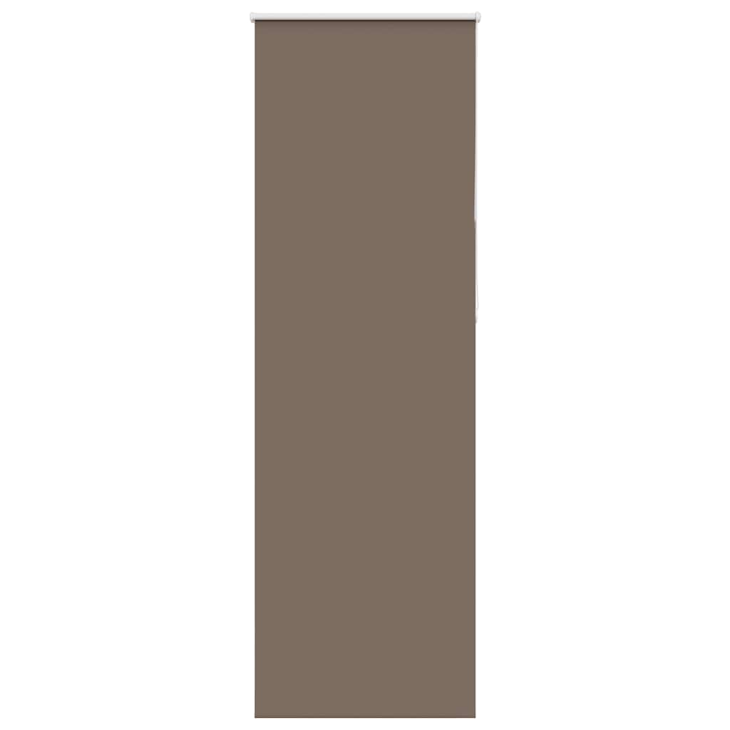 Verdunkelungsrollo Kaffeebraun 80x210cm Stoffbreite 75,7 cm