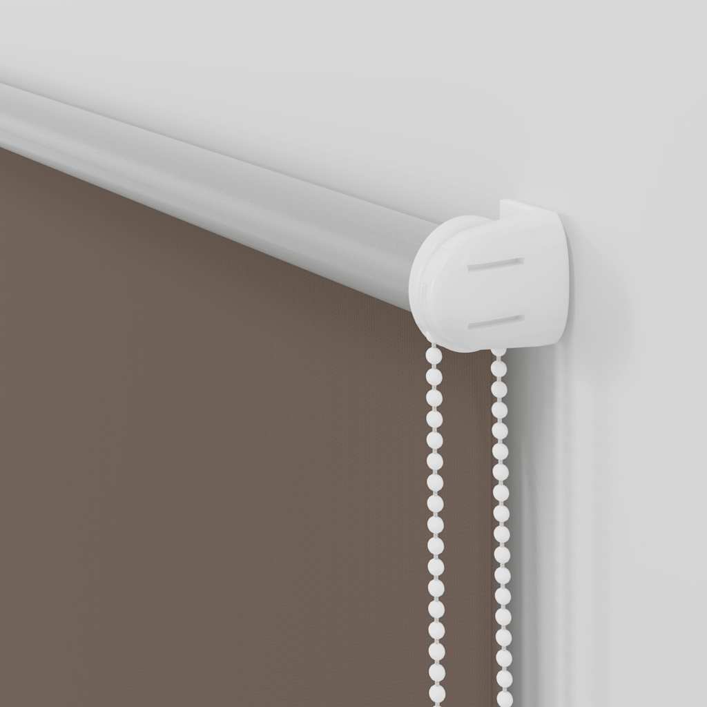 Verdunkelungsrollo Kaffeebraun 100x210cm Stoffbreite 95,7cm