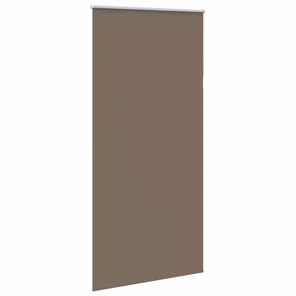 Verdunkelungsrollo Kaffeebraun 110x210 cm Stoffbreite 105,7 cm