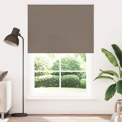 Verdunkelungsrollo Kaffeebraun 145x210 cm Stoffbreite 141,6 cm