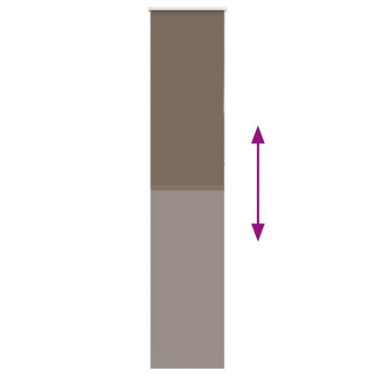 Verdunkelungsrollo Kaffeebraun 45x230 cm Stoffbreite 40,7 cm