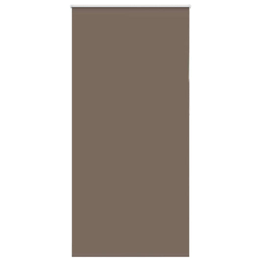 Verdunkelungsrollo Kaffeebraun 90x230 cm Stoffbreite 85,7 cm