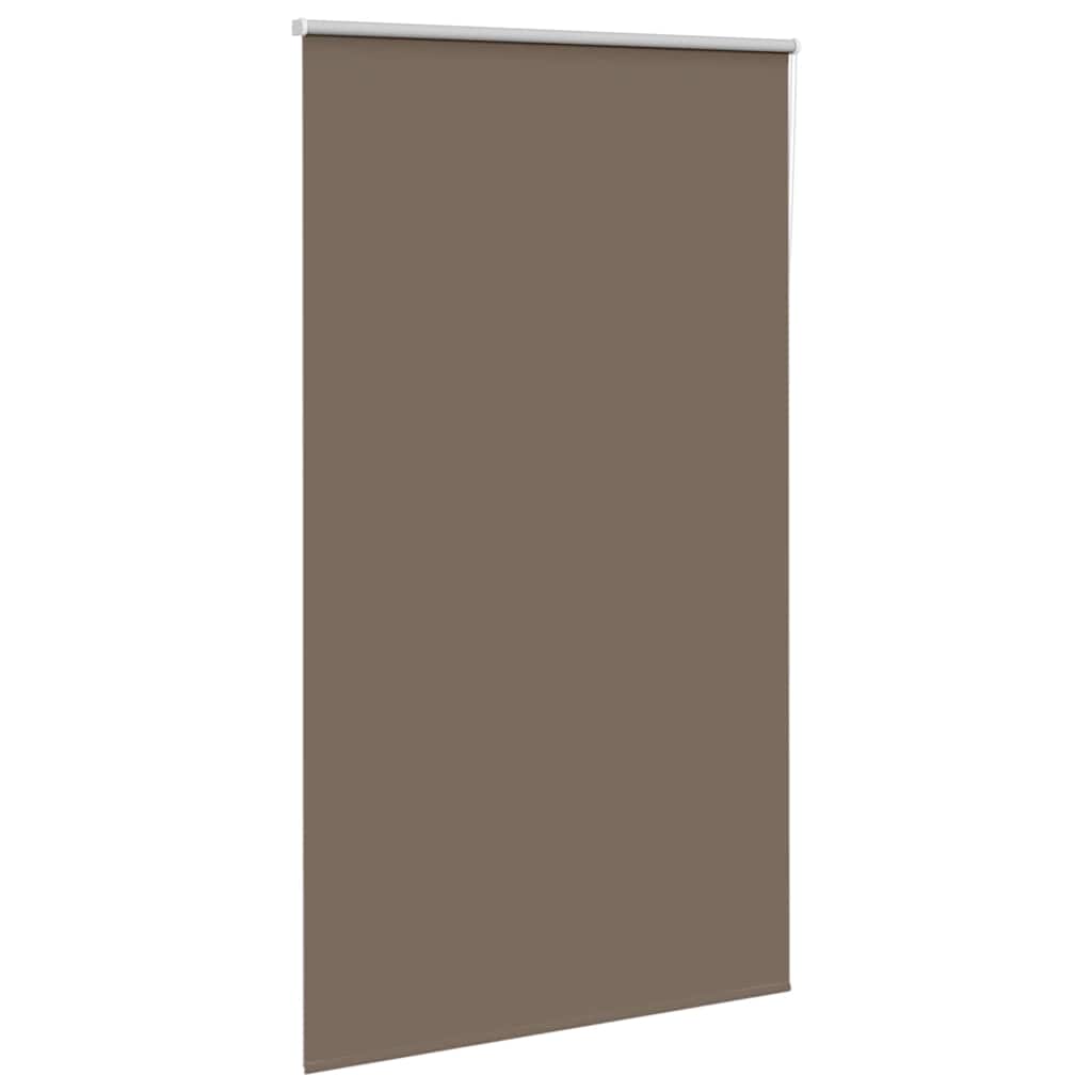 Verdunkelungsrollo Kaffeebraun 120x230 cm Stoffbreite 116,6 cm