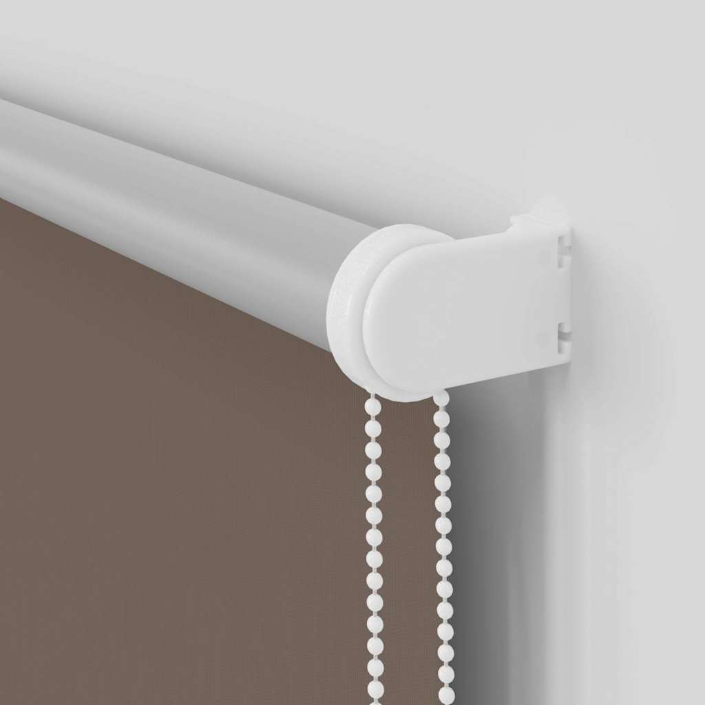 Verdunkelungsrollo Kaffeebraun 120x230 cm Stoffbreite 116,6 cm