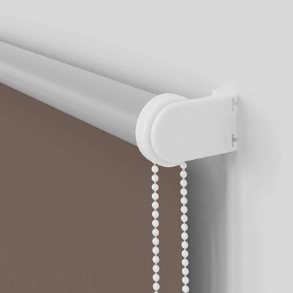 Verdunkelungsrollo Kaffeebraun 120x230 cm Stoffbreite 116,6 cm