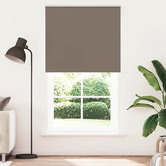 Verdunkelungsrollo Kaffeebraun 120x230 cm Stoffbreite 116,6 cm