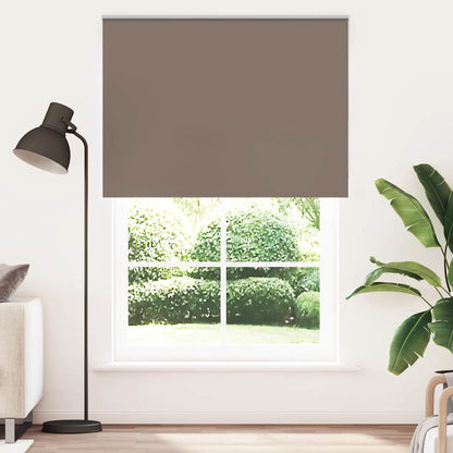 Verdunkelungsrollo Kaffeebraun 145x230 cm Stoffbreite 141,6 cm