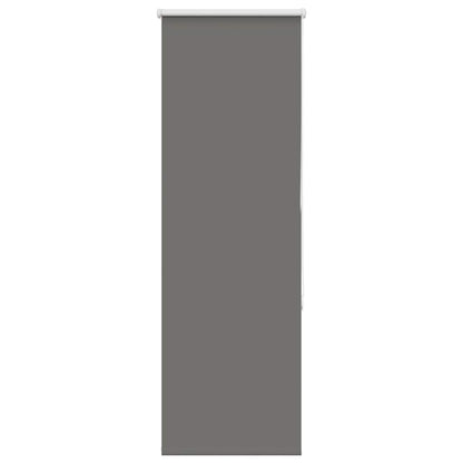 Verdunkelungsrollo Grau 60x130 cm Stoffbreite 55,7 cm Polyester