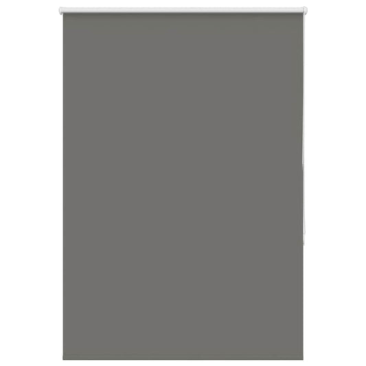Verdunkelungsrollo Grau 95x130 cm Stoffbreite 90,7 cm Polyester