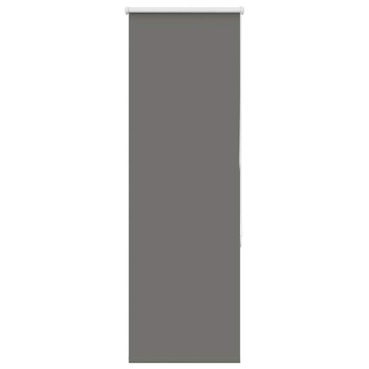 Verdunkelungsrollo Grau 50x175 cm Stoffbreite 45,7 cm Polyester