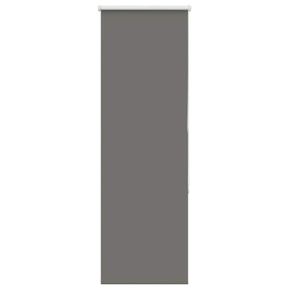 Verdunkelungsrollo Grau 55x175 cm Stoffbreite 50,7 cm Polyester