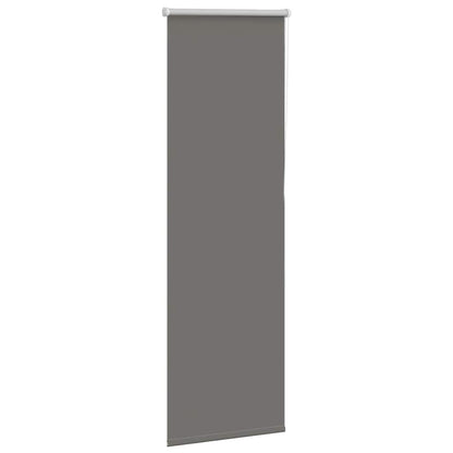 Verdunkelungsrollo Grau 55x175 cm Stoffbreite 50,7 cm Polyester